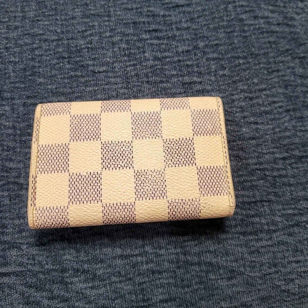 LOUIS VUITTON Damier Azur Multicles 6 Key Holder